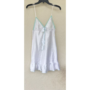 VTG Y2K Victoria’s Secret Angels White Lingerie Slip Dress Bow XS Fairy Dainty